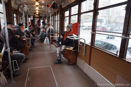 what to wear on Milan’s Vintage Tram – Linea 1