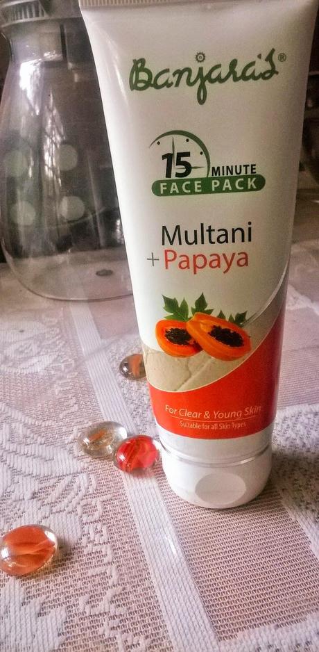 Banjara's 15 Minutes Multani Papaya Face Pack Review