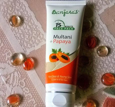 Banjara's 15 Minutes Multani Papaya Face Pack Review