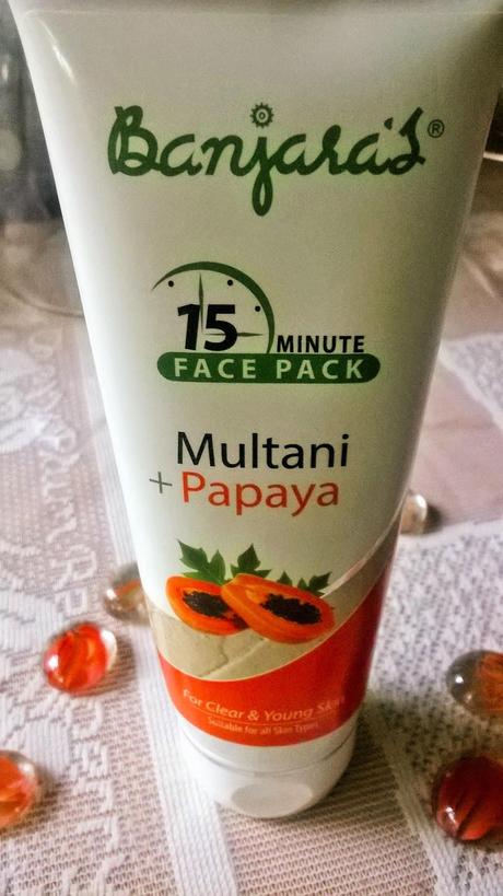 Banjara's 15 Minutes Multani Papaya Face Pack Review