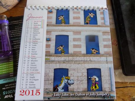 My New Calendar from Angouleme ..