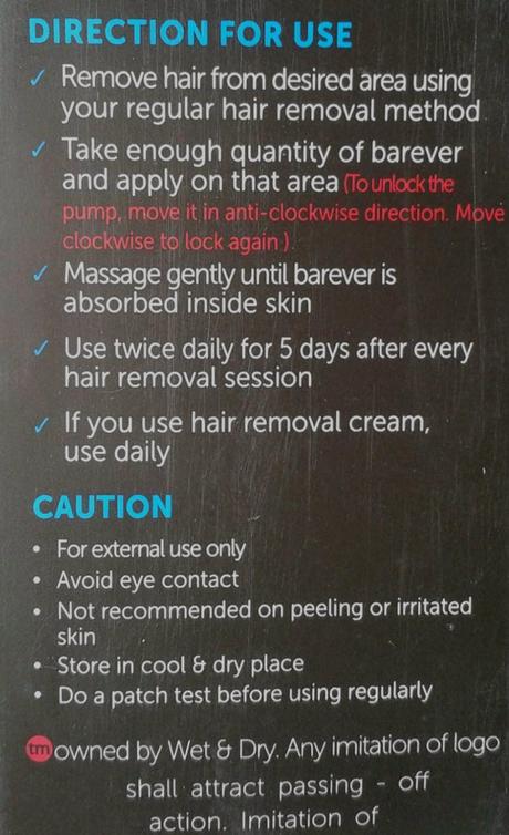 Barever Natural Hair Inhibitor Review