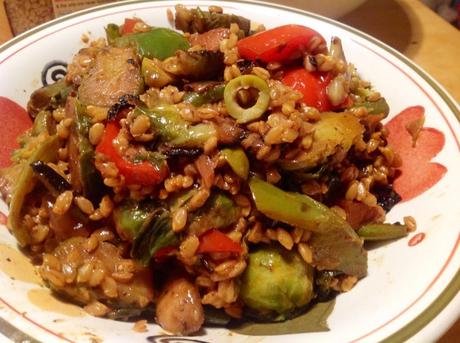 Wheatberries with veggies (12)