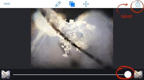 Create a Frosty Window-effect with Classic Vintage Photo Editor