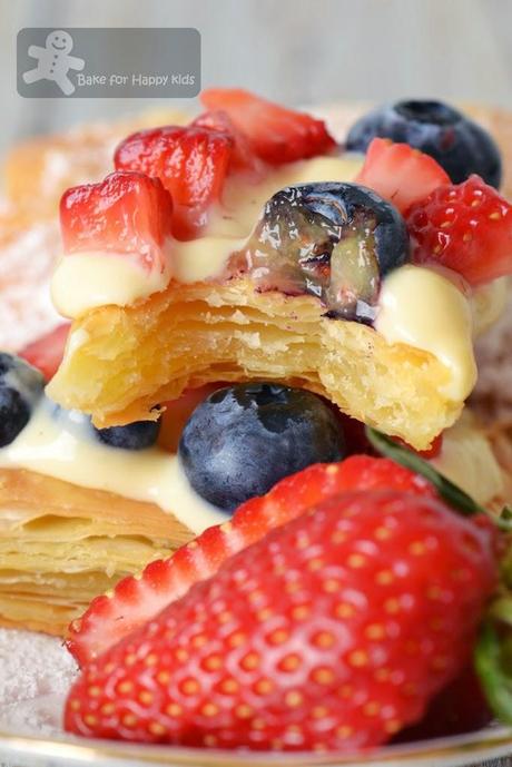 Mille-Feuille with Summer Berries (Sarabeth's Bakery)