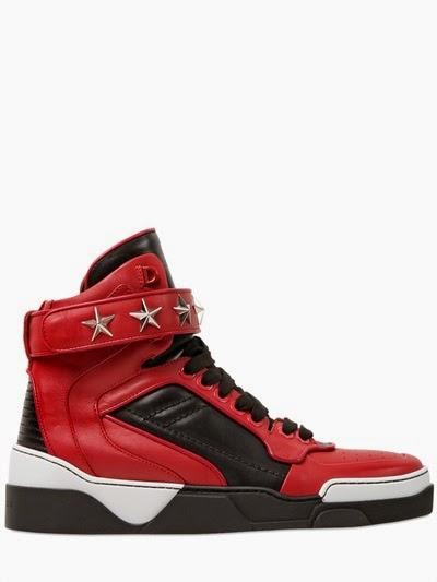 A Victor Is Back For Another Round:  Givenchy Tyson Leather High Top Sneakers