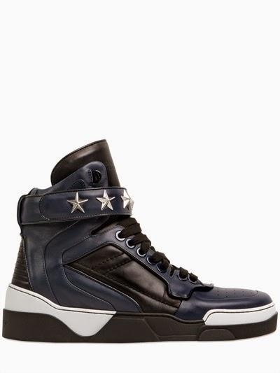 A Victor Is Back For Another Round:  Givenchy Tyson Leather High Top Sneakers