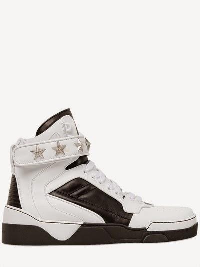 A Victor Is Back For Another Round:  Givenchy Tyson Leather High Top Sneakers