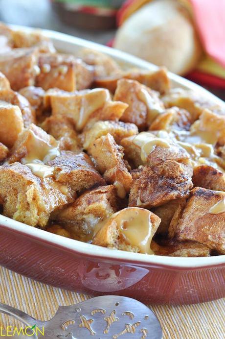 Caramel Bread Pudding with Creamy Caramel Sauce