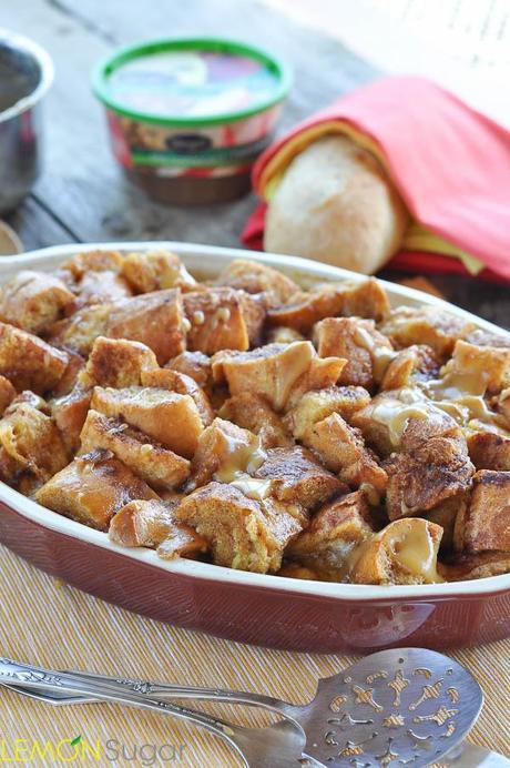 Caramel Bread Pudding with Creamy Caramel Sauce