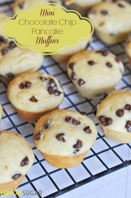 Mini Chocolate Chip Pancake Muffins