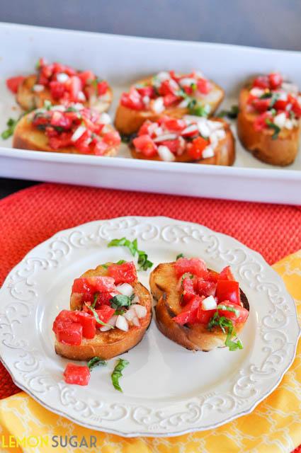 Tomato & Basil Bruschetta