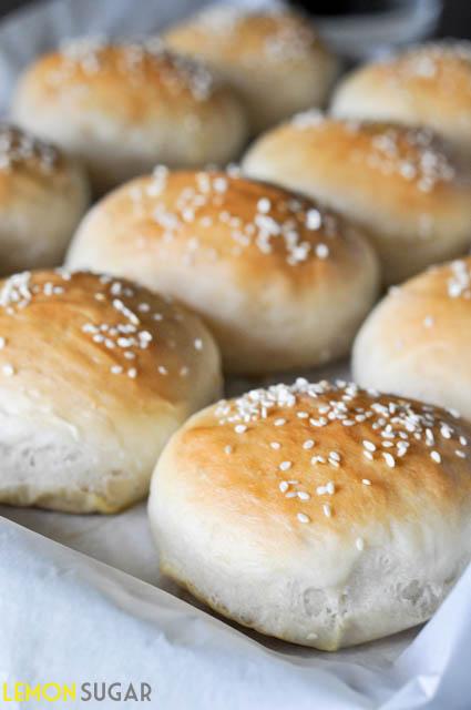 No-fail Homemade Hamburger Buns