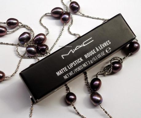 #MAC Matte Lip Collection #DamnGlamorous - #Swatches , Review & #FOTD