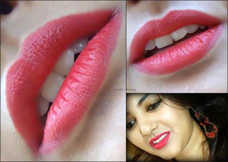 #MAC Matte Lip Collection #DamnGlamorous - #Swatches , Review & #FOTD