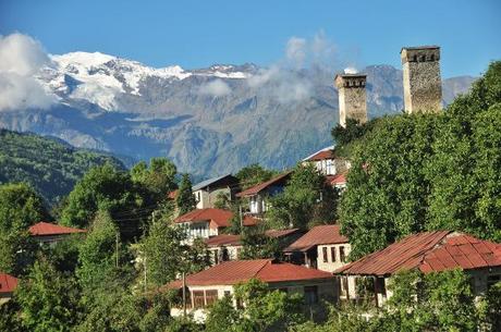 Mestia was one of our favorite regions due to the towers from the Middle Ages, and of course, the mountains!