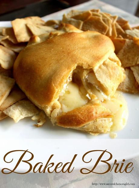 Easy appetizer: baked brie