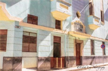 Cuba, Havana, building, pastel, street photography, travel photography