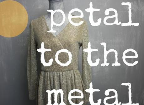 Petal to Metal: blooming in vintage metallics
