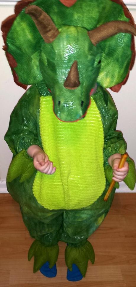 Triceratops Dress Up Costume Review