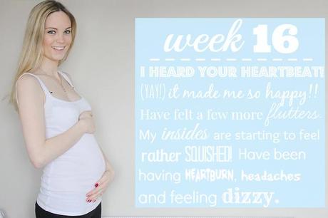 Baby #2: 16 weeks.. I heard your heartbeat today!