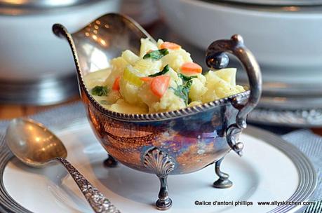 creamy spicy cauliflower soup