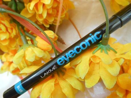 Lakme Eyeconic Blue : Review, Swatches, EOTD