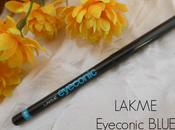 Lakme Eyeconic Blue Review, Swatches, EOTD