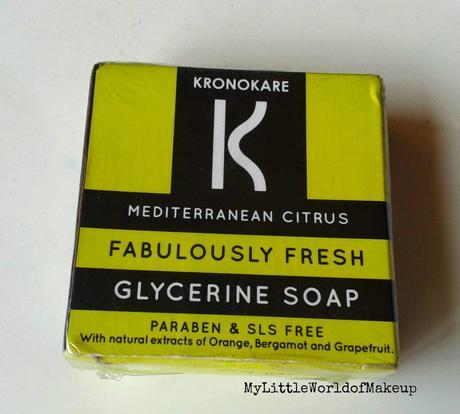 Kronokare Fabulously Fresh Glycerine Soap Review