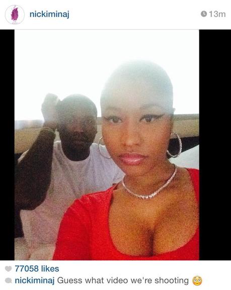 NICKI MINAJ AND MEEK MILL POST UP IN INSTAGRAM PIC