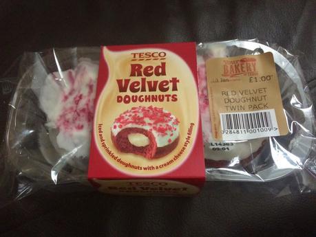 Today's Review: Tesco Red Velvet Doughnuts