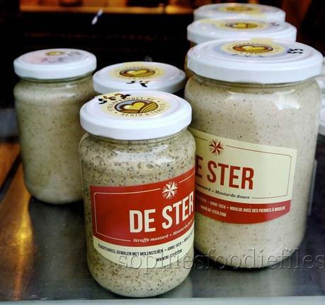 A Famous Regional product, grain mustard & normal milder mustard from De Ster!