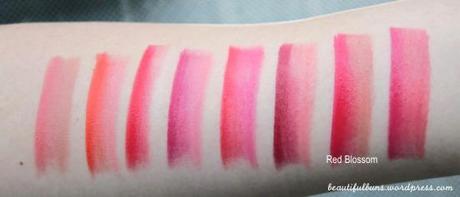 Laneige Two-tone Lip bar swatches