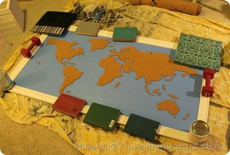 cork board world map 6