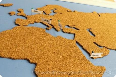 cork board world map 14