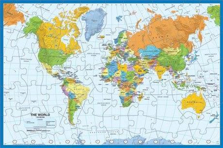 World-map-Puzzle