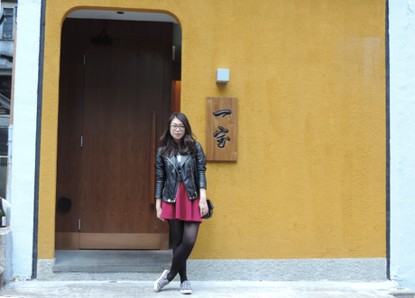 Daisybutter - Hong Kong Fashion and Lifestyle Blog: what i wore, Sheung Wan street art, how to style a leather jacket girlish, how to wear slip-ons