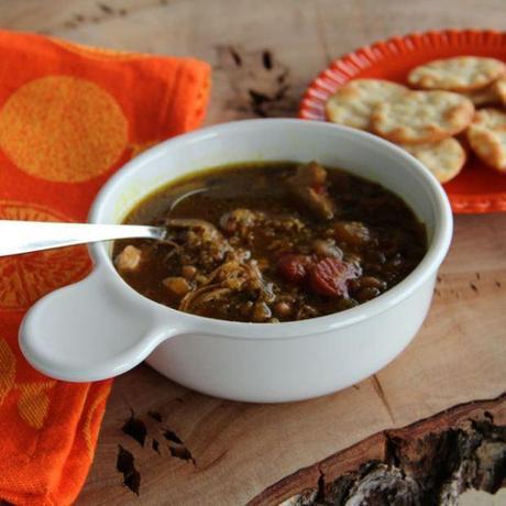 lemon curry chicken soup