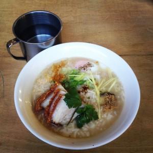Som Saa - Khao Dtom rice soup