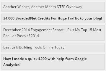 Drive REAL Human Traffic To Your Blog For Free