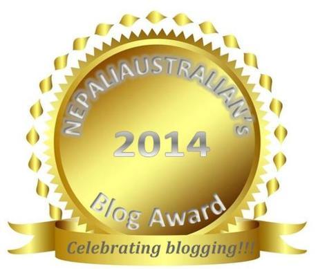 2014 blog award