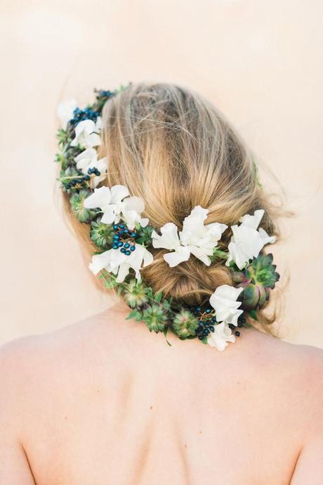 Bridal floral crown 
