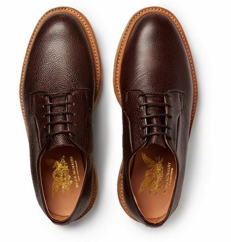 Roll (And Walk) In Quality:  Mark McNairy Crepe Sole Leather Derby Shoes