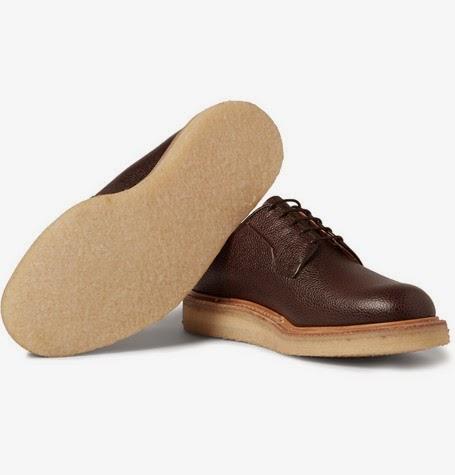Roll (And Walk) In Quality:  Mark McNairy Crepe Sole Leather Derby Shoes