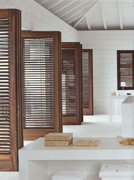 ARTICLE + GALLERY: The Chameleons of Interior Design: Louvered Doors