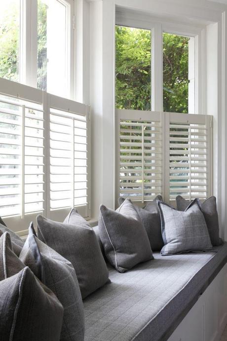These shutters would look great in our bedroom to give privacy in the day without having to shut the curtains.