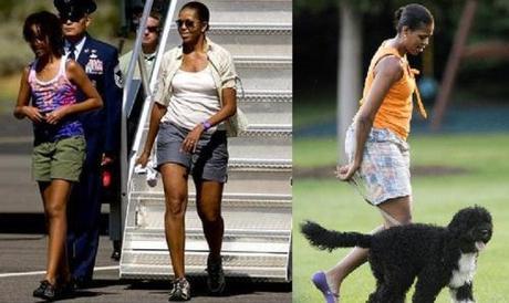 Michelle Obama in shorts (2)