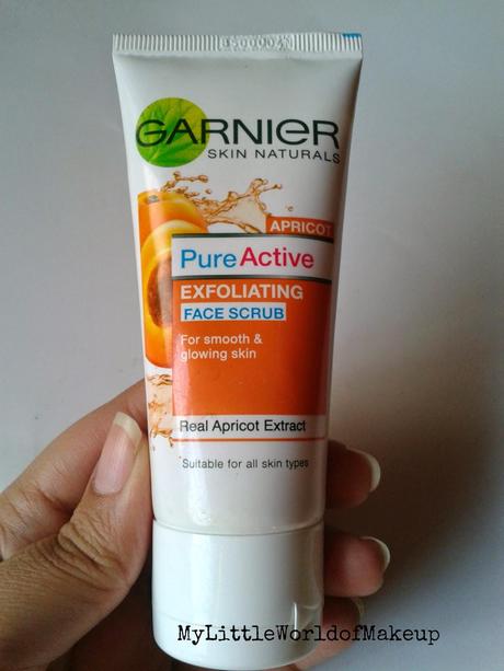 Garnier Skin Naturals Pure Active Exfoliating Apricot Face Scrub Review