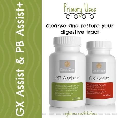 GX Assist + PB Assist+ via Fitful Focus #essentialoils #digestive #cleanse #doterra