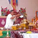 During the water ritual